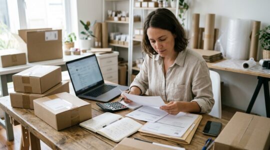 Micro-entreprise vente en ligne